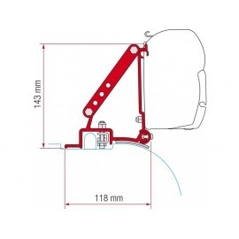 Kit fiat ducato/jumper/boxer (high roof)