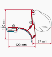 Kit F35 VW T5/T6 multivan transporter 98655z004 ref. 09796